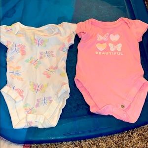 Butterfly onesie set